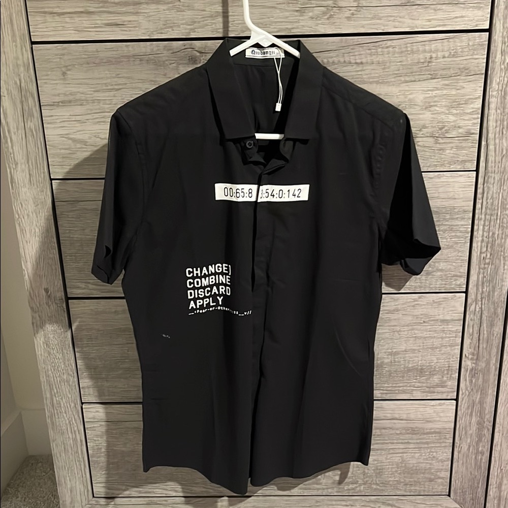 Black Men's Shirt